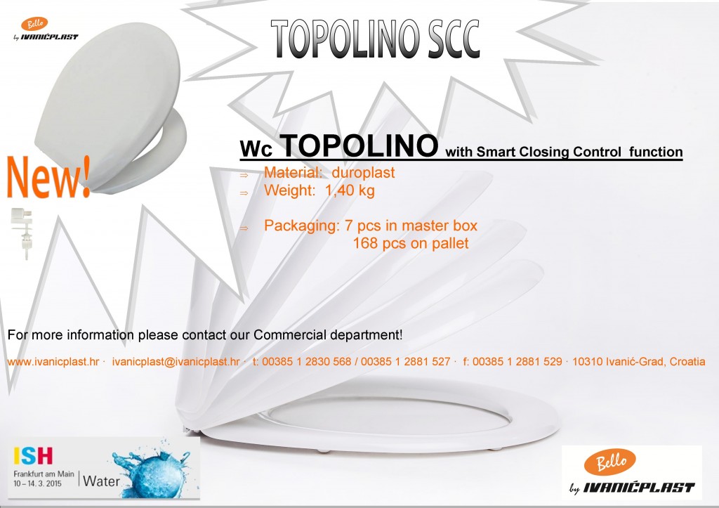 Topolino available with Smart Closing Control function